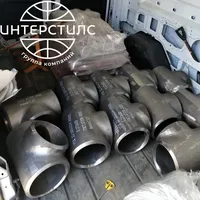 Стальной тройник равнопроходной бесшовный 219,1 мм 16 мм P265TR2 EN 10253-2 купить в Махачкале